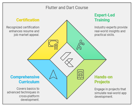 Flutter and Dart online certification