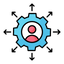 networking & community support icon
