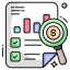 data analysis power icon