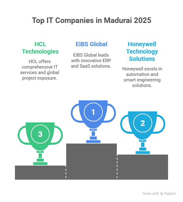 Top MNC Companies in Madurai 2025
