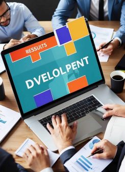 Business Development Strategy Results Concept