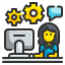 administrative & hr staff icon