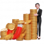 businesswoman-collected-capital-for-business